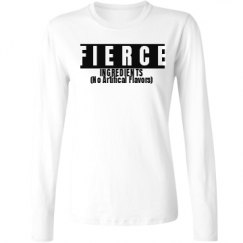 Ladies Relaxed Fit Basic Long Sleeve Tee