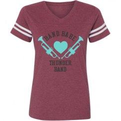 Ladies Relaxed Fit Vintage Sports Tee