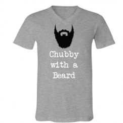 Unisex V-Neck Jersey Tee