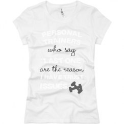 Ladies Slim Fit Basic Promo Jersey Tee