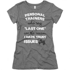 Ladies Slim Fit Super Soft Triblend Tee