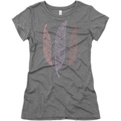 Ladies Slim Fit Super Soft Triblend Tee