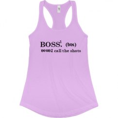 Ladies Slim Fit Racerback Tank Top