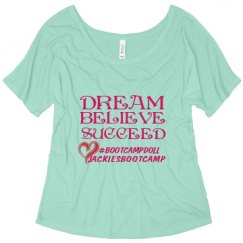 Ladies Flowy Slouchy Tee