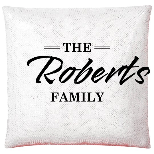 custom pillow sequin