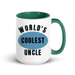 15oz Ceramic Mug with Color Inside