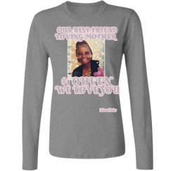 Ladies Relaxed Fit Basic Long Sleeve Tee