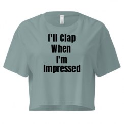 Ladies Festival Cali Crop Top Tee