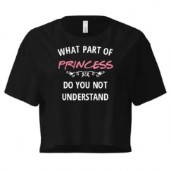 Ladies Festival Cali Crop Top Tee