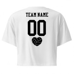 Ladies Festival Cali Crop Top Tee