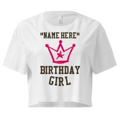 Ladies Festival Cali Crop Top Tee