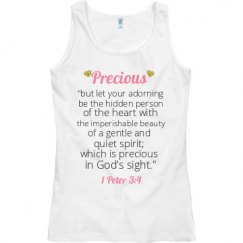 Ladies Semi-Fitted Tank