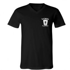 Unisex V-Neck Jersey Tee