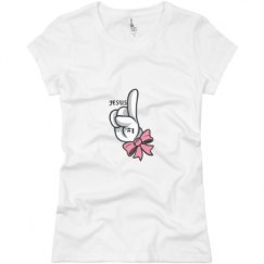 Ladies Slim Fit Basic Promo Jersey Tee