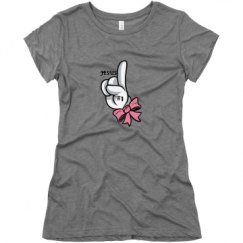 Ladies Slim Fit Super Soft Triblend Tee