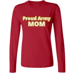 Ladies Relaxed Fit Basic Long Sleeve Tee