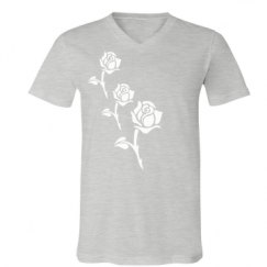 Unisex V-Neck Jersey Tee