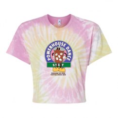 Women's Tie Dye Crop Top Tee