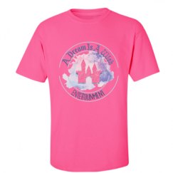 Unisex Ultra Cotton Safety Neon Crewneck Tee