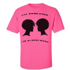 Unisex Ultra Cotton Safety Neon Crewneck Tee