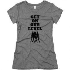 Ladies Slim Fit Super Soft Triblend Tee