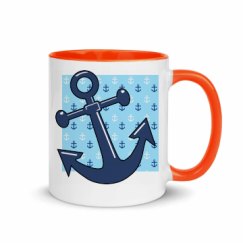 11oz Ceramic Mug with Color Inside