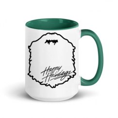 15oz Ceramic Mug with Color Inside