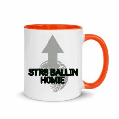 11oz Ceramic Mug with Color Inside