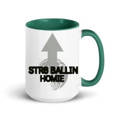 15oz Ceramic Mug with Color Inside