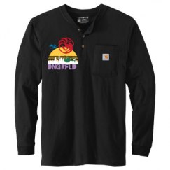 Unisex Carhartt Long Sleeve Henley Tee