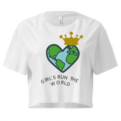 Ladies Festival Cali Crop Top Tee