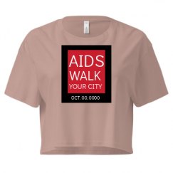 Ladies Festival Cali Crop Top Tee