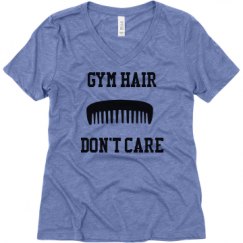 Ladies Relaxed Fit Super Soft Triblend V-Neck Tee