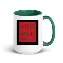 15oz Ceramic Mug with Color Inside