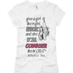 Ladies Slim Fit Basic Promo Jersey Tee