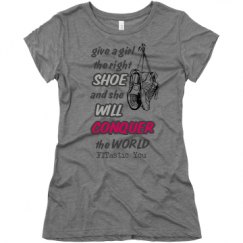 Ladies Slim Fit Super Soft Triblend Tee