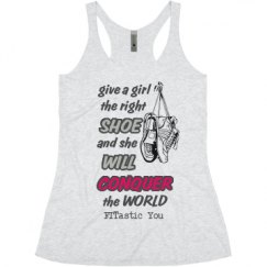 Ladies Slim Fit Super Soft Racerback Triblend Tank