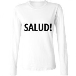 Ladies Relaxed Fit Basic Long Sleeve Tee