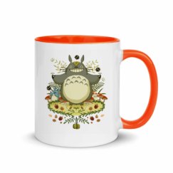 11oz Ceramic Mug with Color Inside