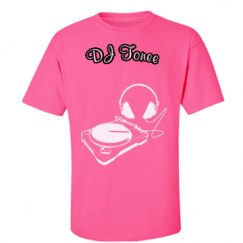 Unisex Ultra Cotton Safety Neon Crewneck Tee
