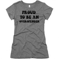 Ladies Slim Fit Super Soft Triblend Tee