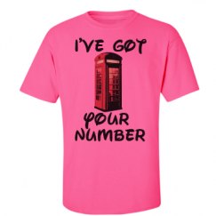 Unisex Ultra Cotton Safety Neon Crewneck Tee