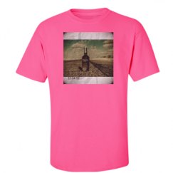 Unisex Ultra Cotton Safety Neon Crewneck Tee