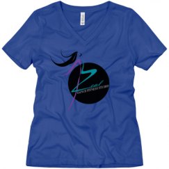 Ladies Relaxed Fit V-Neck Tee