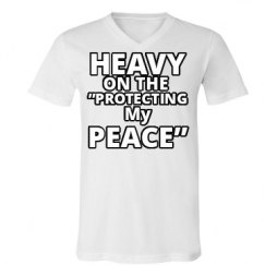 Unisex V-Neck Jersey Tee