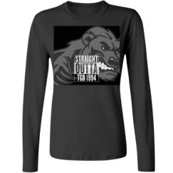 Ladies Relaxed Fit Basic Long Sleeve Tee