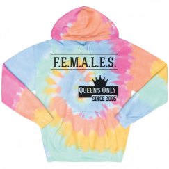Unisex Tie-Dye Fleece Hoodie