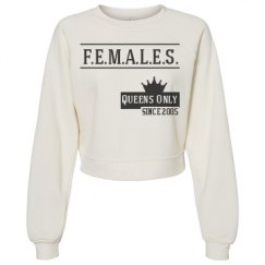 Women's Raglan Pullover Fleece