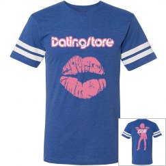 CW DATI BLUE VINTAGE PINK TEE