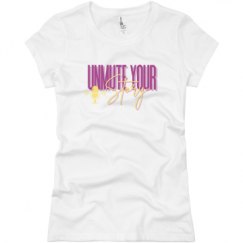 Ladies Slim Fit Basic Promo Jersey Tee